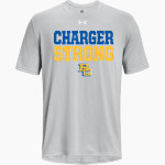 BRIAR CLIFF Chargers UA Men's Team Tech Short Sleeve T-Shirt Front Thumbnail