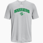 SMITHVILLE R-2 HIGH SCHOOL WARRIORS <span class="pdp-name-mascot">SMITHVILLE WARRIORS</span> UA Men's Team Tech Short Sleeve T-Shirt Front Thumbnail