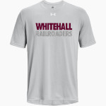 Whitehall Railroaders <span class="pdp-name-mascot">Whitehall Railroaders</span> UA Men's Team Tech Short Sleeve T-Shirt Front Thumbnail