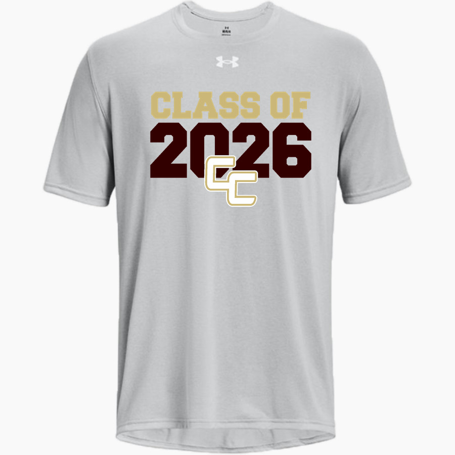 CROCKETT HIGH SCHOOL COUGARS <span class="pdp-name-mascot">CROCKETT COUGARS</span> UA Men's Team Tech Short Sleeve T-Shirt