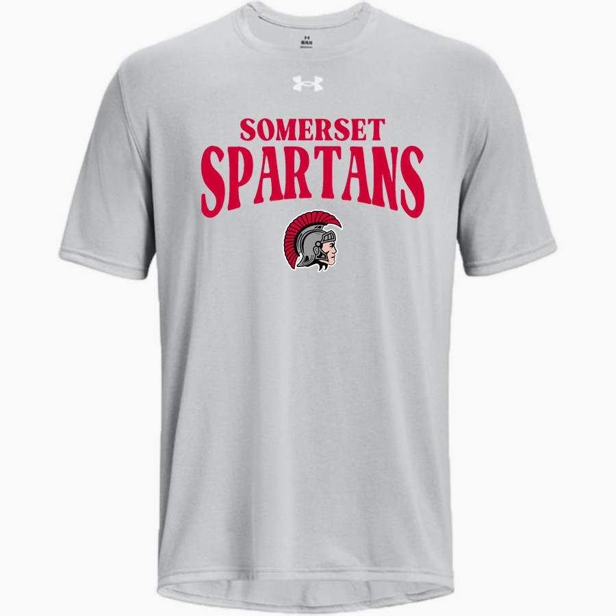 SOMERSET HIGH SCHOOL SPARTANS <span class="pdp-name-mascot">SOMERSET SPARTANS</span> UA Men's Team Tech Short Sleeve T-Shirt