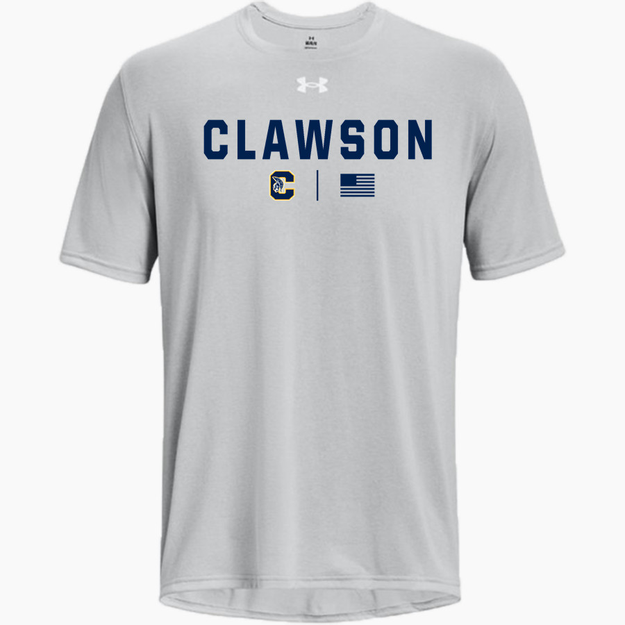 CLAWSON HIGH SCHOOL TROJANS UA Men's Team Tech Short Sleeve T-Shirt