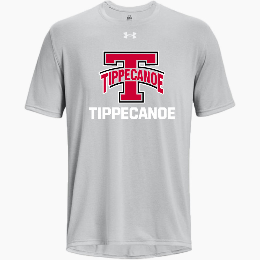 TIPPECANOE HIGH SCHOOL RED DEVILS <span class="pdp-name-mascot">TIPPECANOE RED DEVILS</span> UA Men's Team Tech Short Sleeve T-Shirt