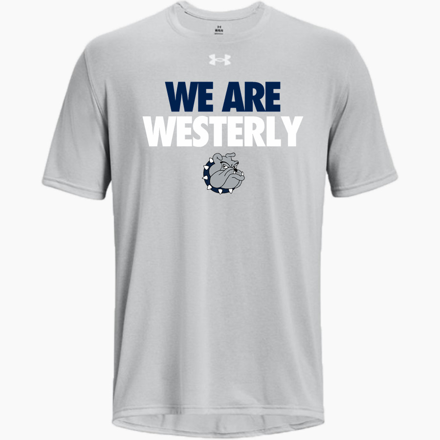 Westerly Bulldogs <span class="pdp-name-mascot">Westerly Bulldogs</span> UA Men's Team Tech Short Sleeve T-Shirt