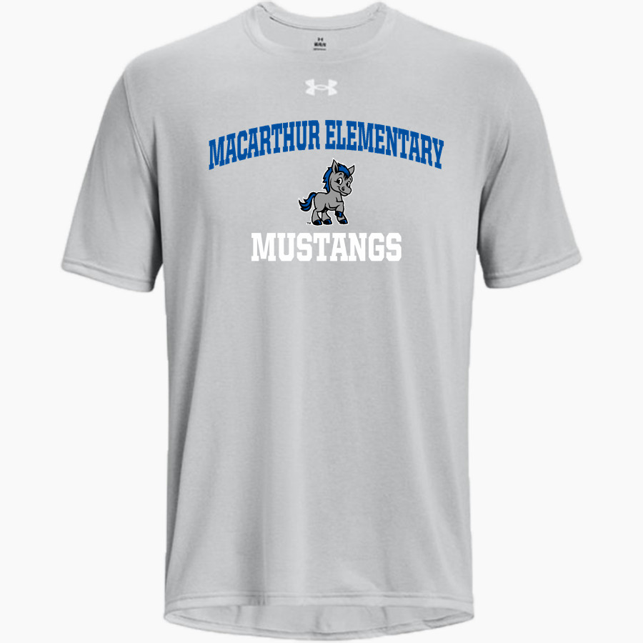 MacArthur Elementary Mustangs UA Men's Team Tech Short Sleeve T-Shirt