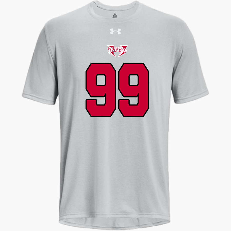 HICO HIGH SCHOOL TIGERS <span class="pdp-name-mascot">HICO TIGERS</span> UA Men's Team Tech Short Sleeve T-Shirt