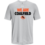 COALFIELD HIGH SCHOOL YELLOWJACKETS <span class="pdp-name-mascot">COALFIELD YELLOWJACKETS</span> UA Men's Team Tech Short Sleeve T-Shirt Front Thumbnail