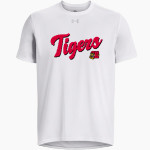 Wittenberg University Tigers <span class="pdp-name-mascot">Wittenberg University Tigers</span> UA Men's Team Tech Short Sleeve T-Shirt Front Thumbnail