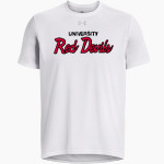 San Francisco University High School <span class="pdp-name-mascot">San Francisco University High School Red Devils</span> UA Men's Team Tech Short Sleeve T-Shirt Front Thumbnail