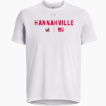 Hannahville Soaring Eagles <span class="pdp-name-mascot">Hannahville Indian School Eagles</span> UA Men's Team Tech Short Sleeve T-Shirt Front Thumbnail