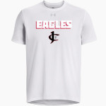 Jupiter Christian Eagles <span class="pdp-name-mascot">Jupiter Eagles</span> UA Men's Team Tech Short Sleeve T-Shirt Front Thumbnail