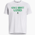 GRACE ABBOTT Gators <span class="pdp-name-mascot">GRACE ABBOTT ELEMENTARY SCHOOL Alligators</span> UA Men's Team Tech Short Sleeve T-Shirt Front Thumbnail