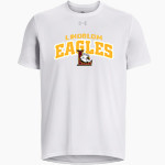 LINDBLOM MATH AND SCIENCE ACADEMY EAGLES UA Men's Team Tech Short Sleeve T-Shirt Front Thumbnail