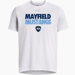 Mayfield Junior School Mustangs Online Store UA Men's Team Tech Short Sleeve T-Shirt Front Thumbnail