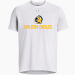 FREDERICK HIGH SCHOOL GOLDEN EAGLES <span class="pdp-name-mascot">FREDERICK GOLDEN EAGLES</span> UA Men's Team Tech Short Sleeve T-Shirt Front Thumbnail