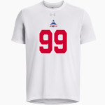 Massena Red Raiders <span class="pdp-name-mascot">Massena Raiders</span> UA Men's Team Tech Short Sleeve T-Shirt Front Thumbnail