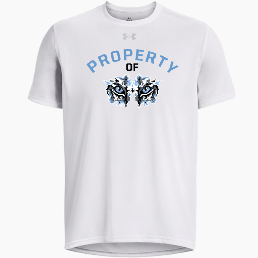 Cedar Bluffs Wildcats <span class="pdp-name-mascot">Cedar Bluffs Wildcats</span> UA Men's Team Tech Short Sleeve T-Shirt