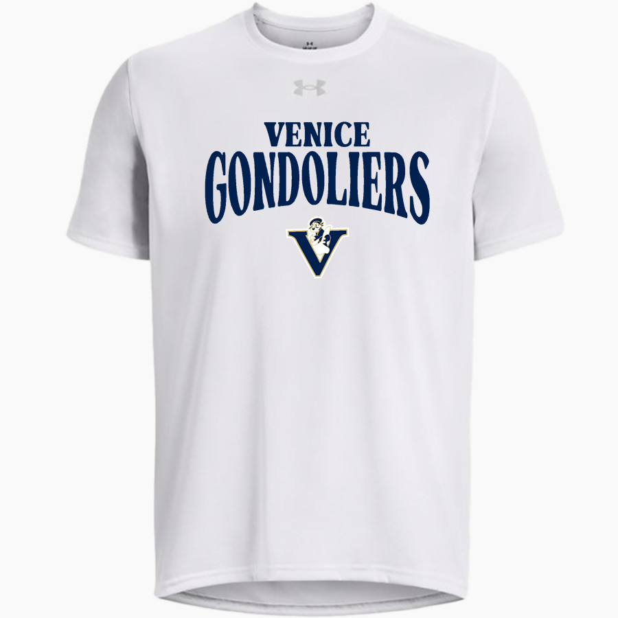 VENICE HIGH SCHOOL GONDOLIERS <span class="pdp-name-mascot">VENICE GONDOLIERS</span> UA Men's Team Tech Short Sleeve T-Shirt