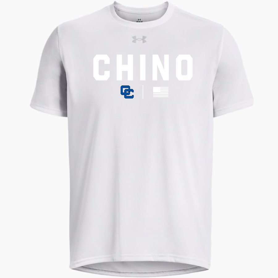 CHINO HIGH SCHOOL COWBOYS <span class="pdp-name-mascot">CHINO COWBOYS</span> UA Men's Team Tech Short Sleeve T-Shirt