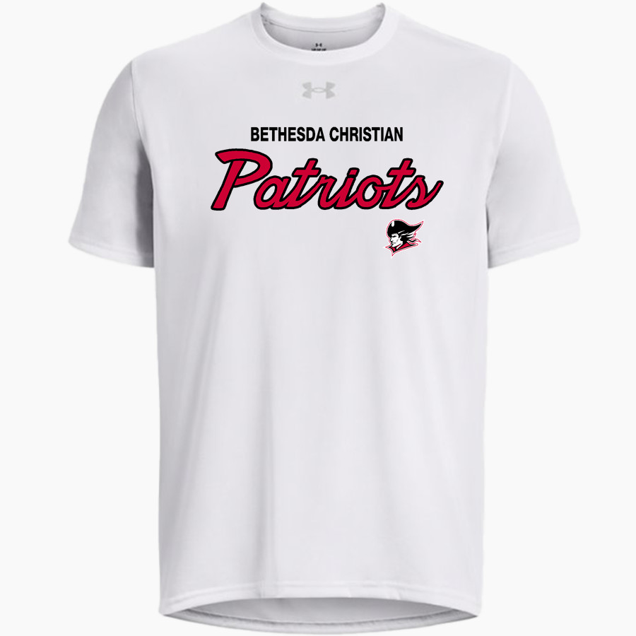 BETHESDA CHRISTIAN HIGH SCHOOL PATRIOTS UA Men's Team Tech Short Sleeve T-Shirt