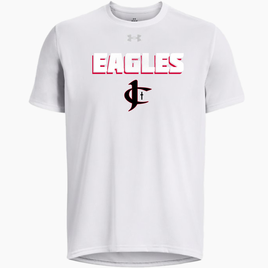 Jupiter Christian Eagles <span class="pdp-name-mascot">Jupiter Eagles</span> UA Men's Team Tech Short Sleeve T-Shirt