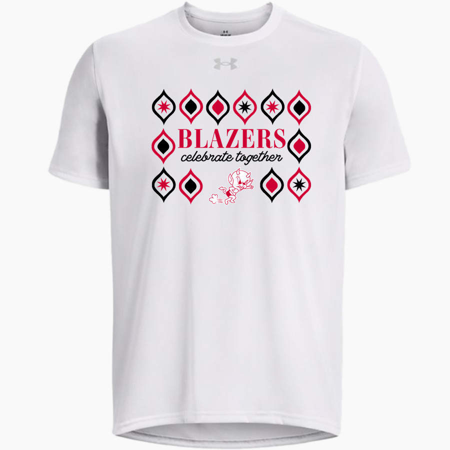 LINDHURST HIGH SCHOOL BLAZERS UA Men's Team Tech Short Sleeve T-Shirt