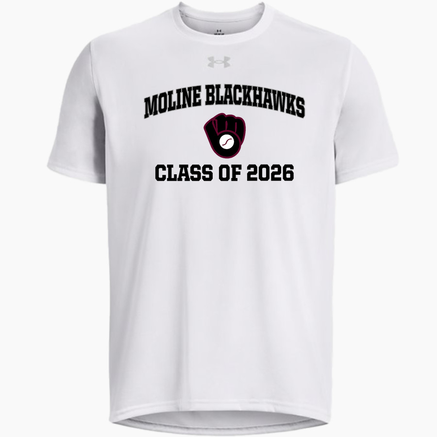 Moline Blackhawks Blackhawks <span class="pdp-name-mascot">Moline Blackhawks Blackhawks</span> UA Men's Team Tech Short Sleeve T-Shirt