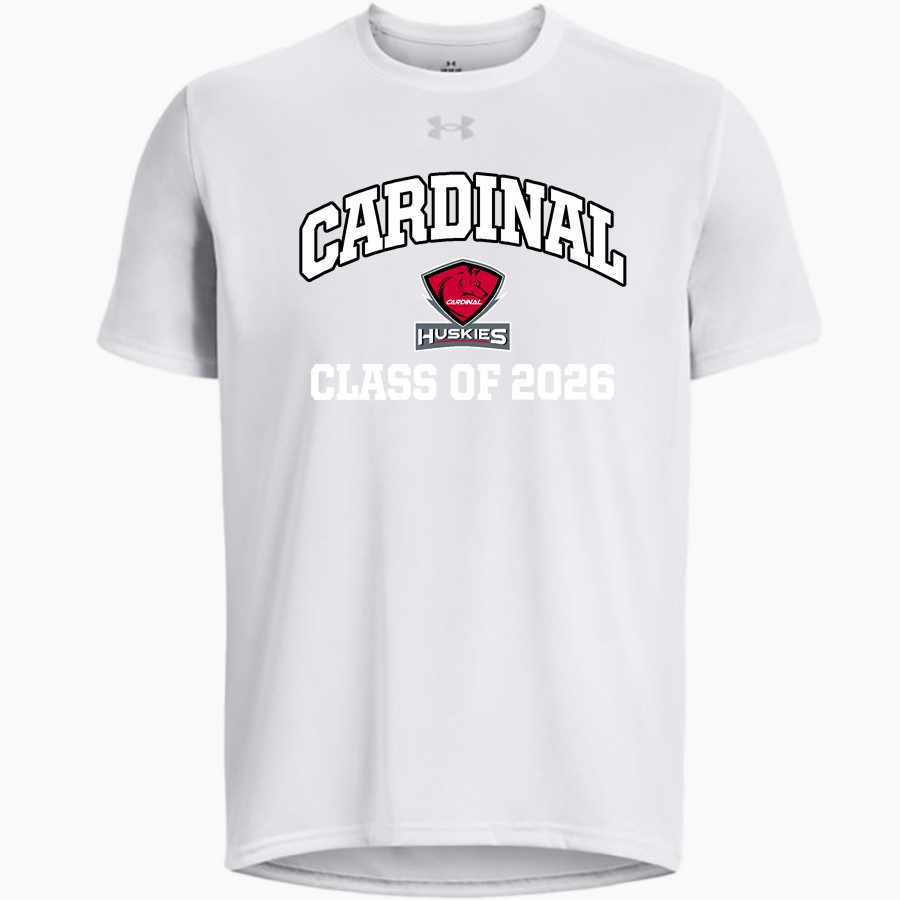 CARDINAL HIGH SCHOOL HUSKIES UA Men's Team Tech Short Sleeve T-Shirt