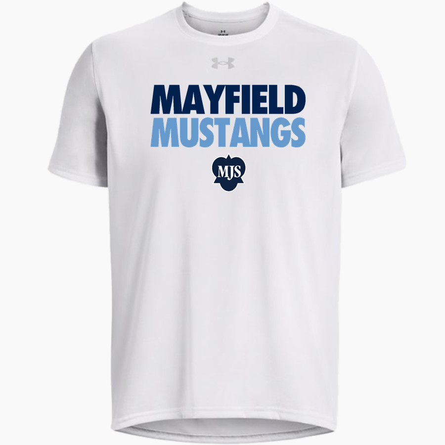 Mayfield Junior School Mustangs Online Store UA Men's Team Tech Short Sleeve T-Shirt