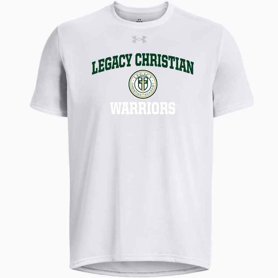 LEGACY CHRISTIAN WARRIORS UA Men's Team Tech Short Sleeve T-Shirt