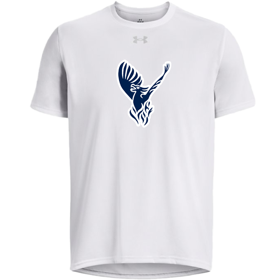RALEIGH CHARTER HIGH SCHOOL THE PHOENIX <span class="pdp-name-mascot">RALEIGH THE PHOENIX</span> UA Men's Tech Team Short Sleeve T-Shirt