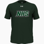 NEW HAMPTON HUSKIES UA Men's Team Tech Short Sleeve T-Shirt Front Thumbnail