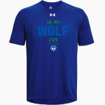 PCRHS Wolves Official Sideline Store <span class="pdp-name-mascot">PROVIDENCE CRISTO REY WOLVES</span> UA Men's Team Tech Short Sleeve T-Shirt Front Thumbnail