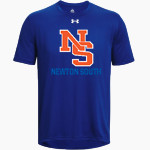NEWTON SOUTH HIGH SCHOOL LIONS <span class="pdp-name-mascot">NEWTON SOUTH LIONS</span> UA Men's Team Tech Short Sleeve T-Shirt Front Thumbnail