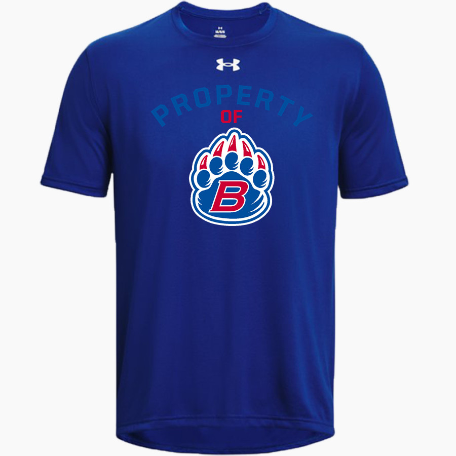 B G M COMMUNITY HIGH SCHOOL BEARS <span class="pdp-name-mascot">B G M BEARS</span> UA Men's Team Tech Short Sleeve T-Shirt