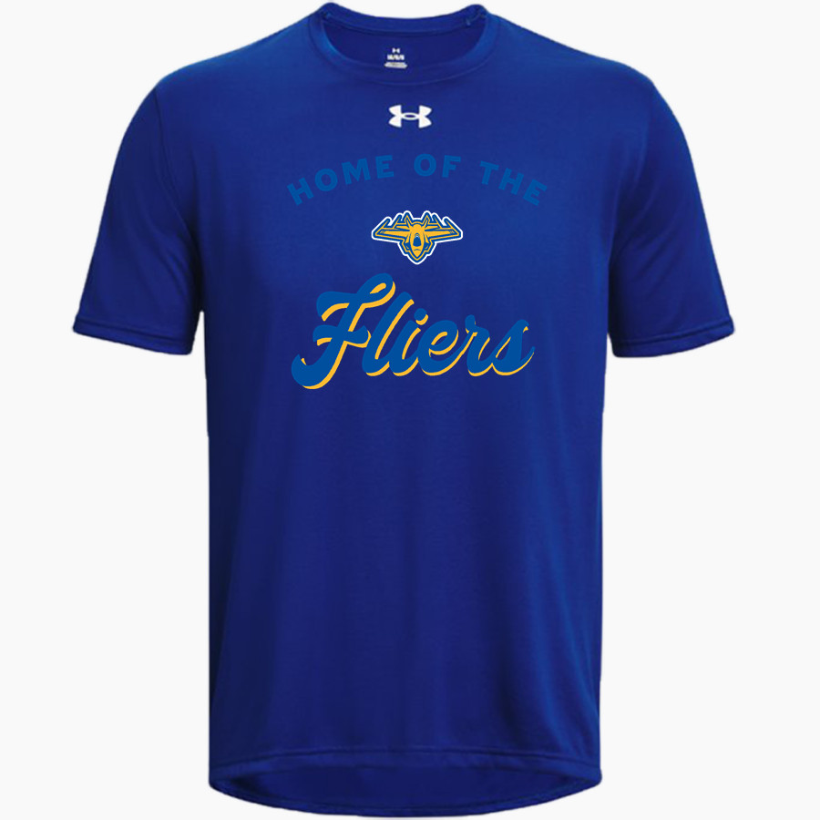 CLYDE HIGH SCHOOL FLIERS <span class="pdp-name-mascot">CLYDE FLIERS</span> UA Men's Team Tech Short Sleeve T-Shirt