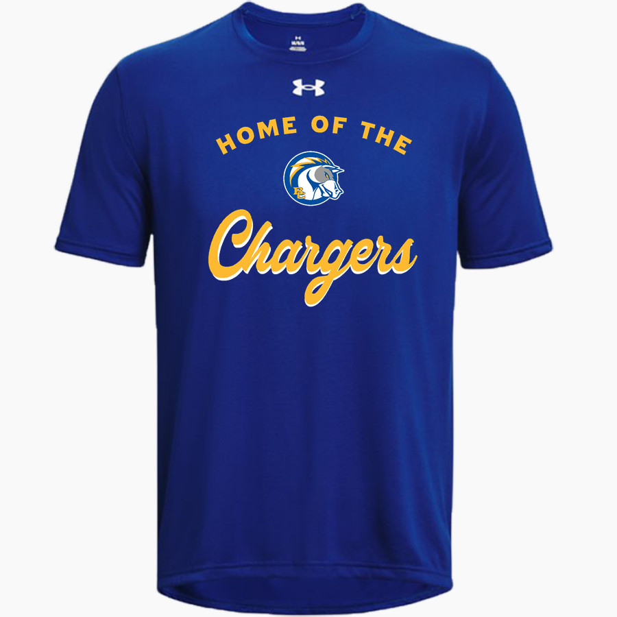BRIAR CLIFF Chargers UA Men's Team Tech Short Sleeve T-Shirt