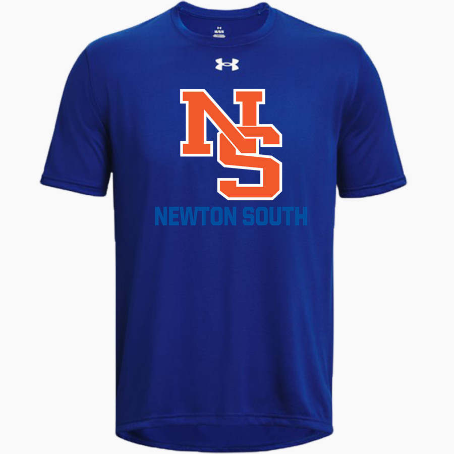 NEWTON SOUTH HIGH SCHOOL LIONS <span class="pdp-name-mascot">NEWTON SOUTH LIONS</span> UA Men's Team Tech Short Sleeve T-Shirt
