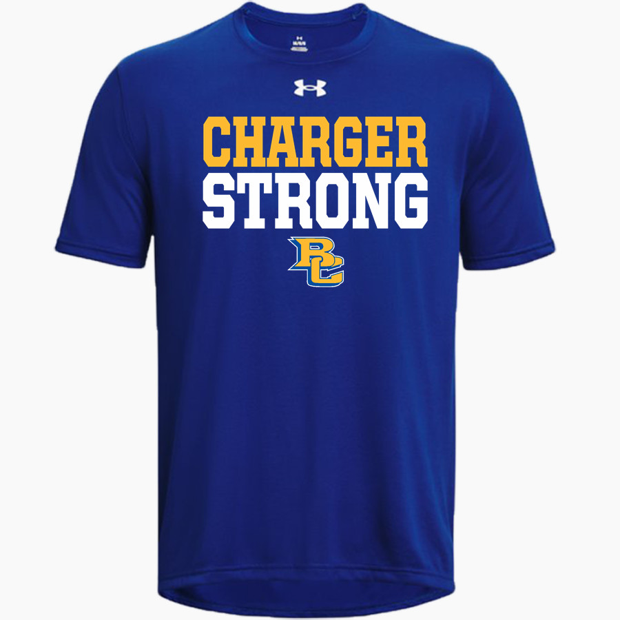 BRIAR CLIFF Chargers UA Men's Team Tech Short Sleeve T-Shirt