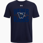 Weber Rams UA Men's Team Tech Short Sleeve T-Shirt Front Thumbnail