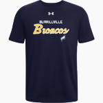 Burrillville Broncos UA Men's Team Tech Short Sleeve T-Shirt Front Thumbnail