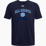 ALL SAINTS CATHOLIC HIGH SCHOOL COUGARS UA Men's Team Tech Short Sleeve T-Shirt Front Thumbnail