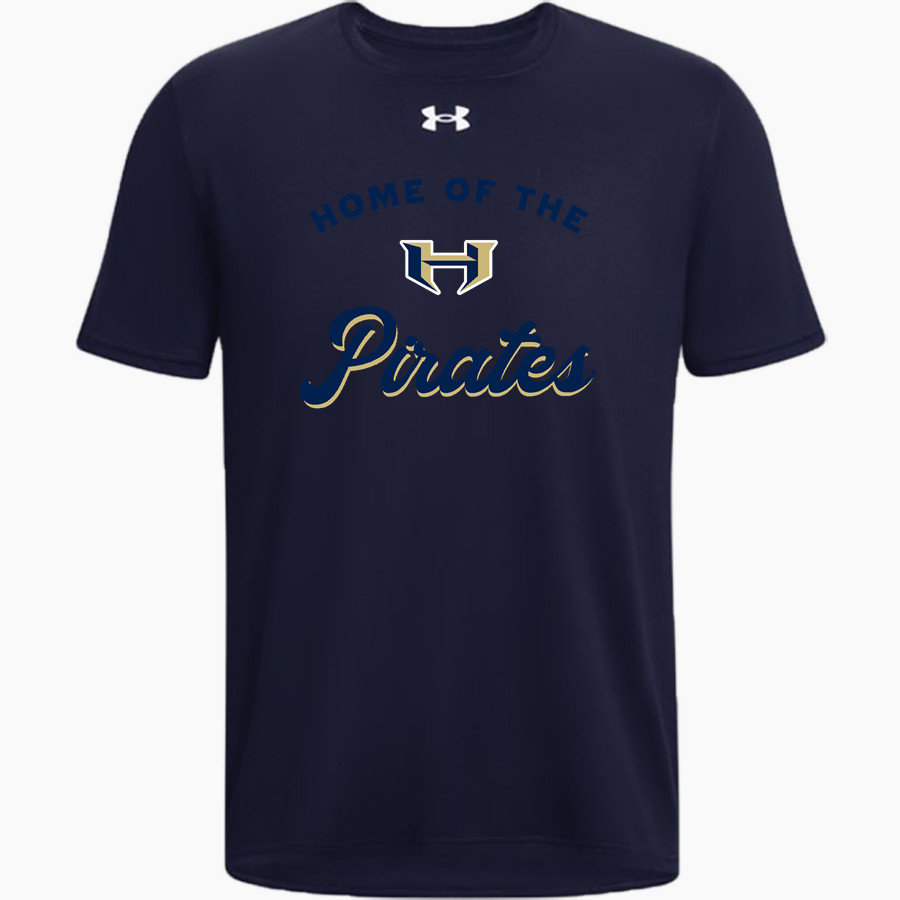 HIDALGO EARLY COLLEGE HIGH SCHOOL PIRATES <span class="pdp-name-mascot">HIDALGO EARLY COLLEGE PIRATES</span> UA Men's Team Tech Short Sleeve T-Shirt