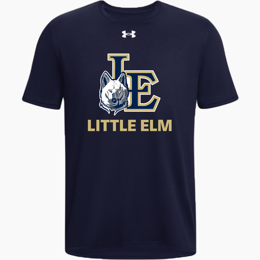 LITTLE ELM HIGH SCHOOL LOBOS UA Men's Team Tech Short Sleeve T-Shirt