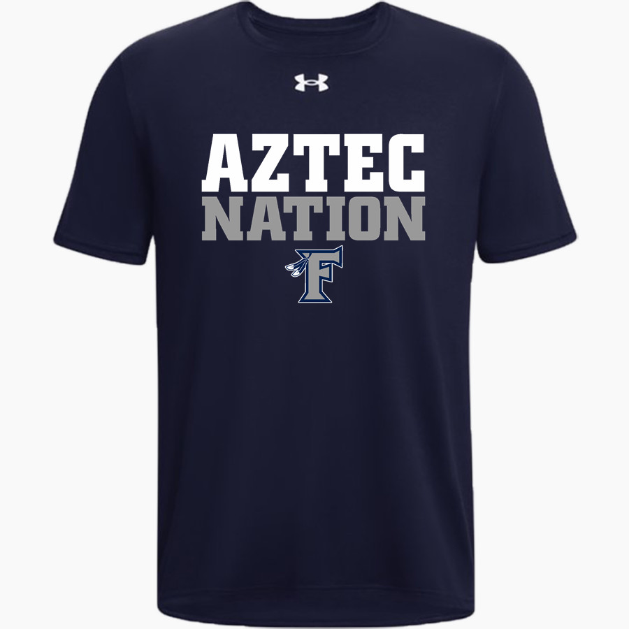 FARMERSVILLE HIGH SCHOOL AZTECS <span class="pdp-name-mascot">FARMERSVILLE AZTECS</span> UA Men's Team Tech Short Sleeve T-Shirt
