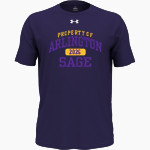 ARLINGTON SAGE ARLINGTON SAGE <span class="pdp-name-mascot">ARLINGTON SAGE</span> UA Men's Team Tech Short Sleeve T-Shirt Front Thumbnail