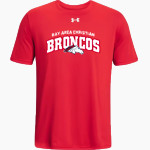 Bay Area Christian Broncos UA Men's Team Tech Short Sleeve T-Shirt Front Thumbnail