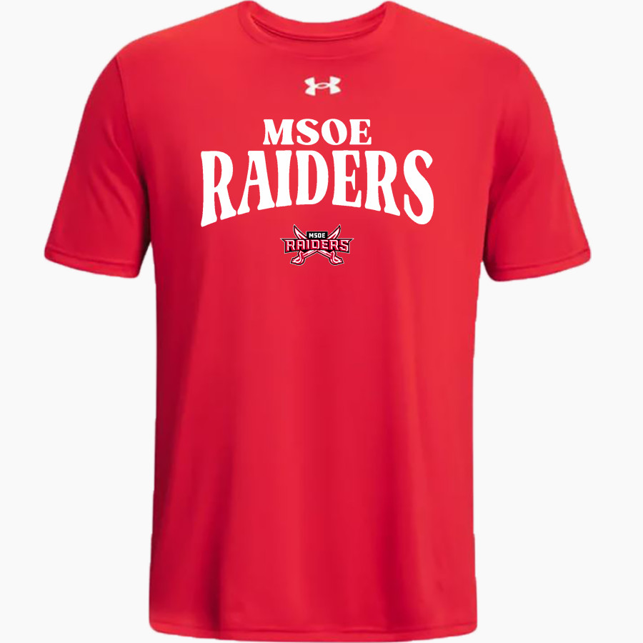 Milwaukee School of Engineering <span class="pdp-name-mascot">MSOE Raiders</span> UA Men's Team Tech Short Sleeve T-Shirt