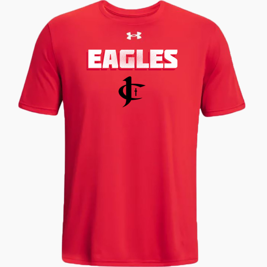 Jupiter Christian Eagles <span class="pdp-name-mascot">Jupiter Eagles</span> UA Men's Team Tech Short Sleeve T-Shirt