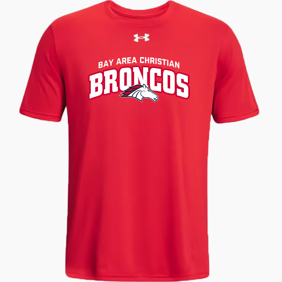 Bay Area Christian Broncos UA Men's Team Tech Short Sleeve T-Shirt
